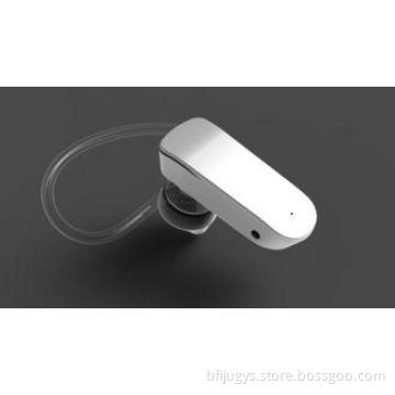 White Black Bluetooth cordless phone earbud headset mono FO